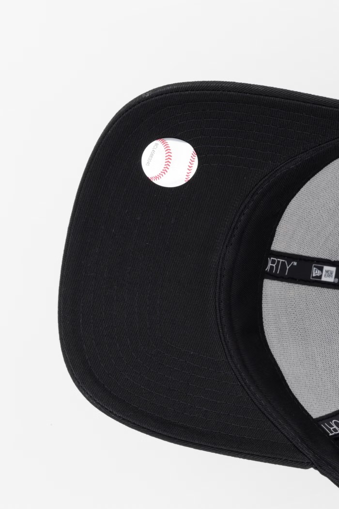 New Era czapka z daszkiem bawełniana FLORAL INFILL 940 LA DODGERS czarny 60667480