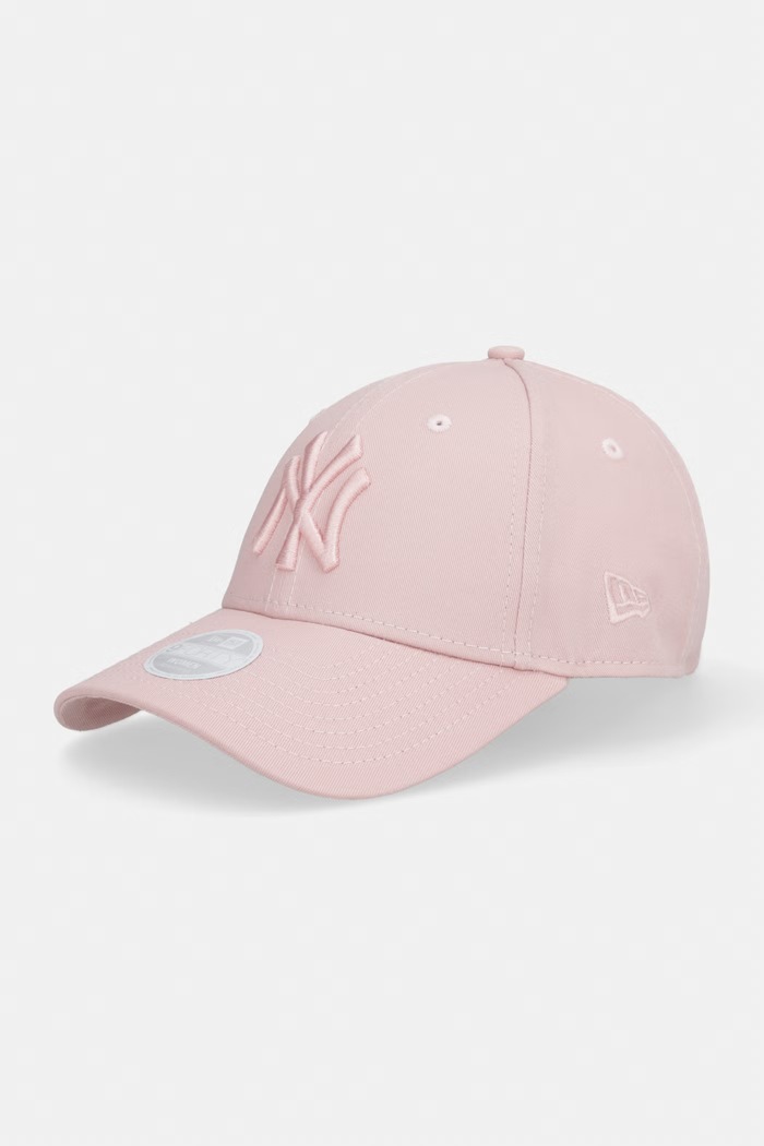 New Era czapka bejsbolówka bawełniana LE 940 NYY różowy 60856380