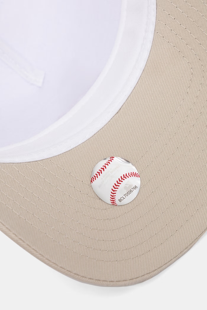 New Era czapka z daszkiem trucker LE TRUCKER LA DODGERS beżowy 60856266