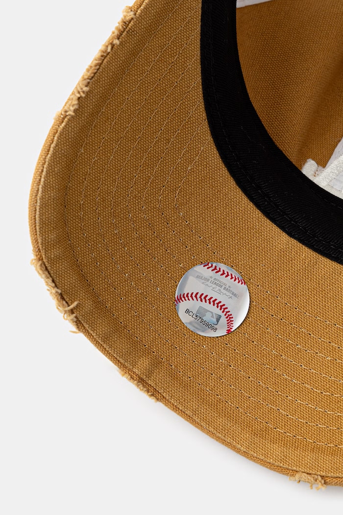 New Era czapka z daszkiem trucker COTTON CANV 920 TRUCKER LA DODGERS żółty 60856385