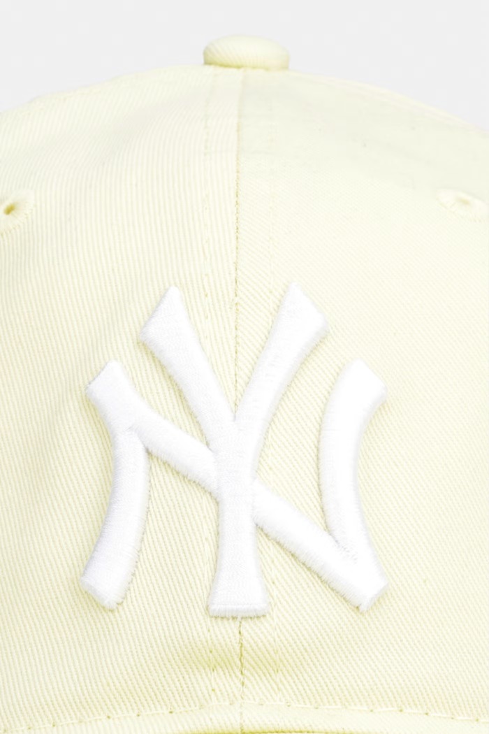 New Era czapka bejsbolówka bawełniana LE 920 NYY 60856378 żółty AW26