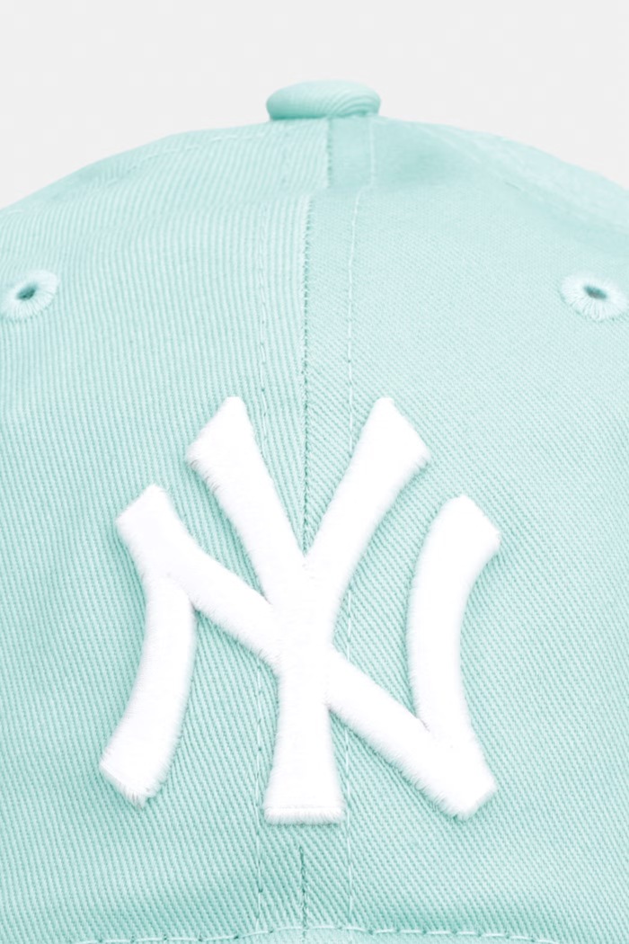 New Era czapka bejsbolówka bawełniana LE 920 NYY 60856361 turkusowy AW26