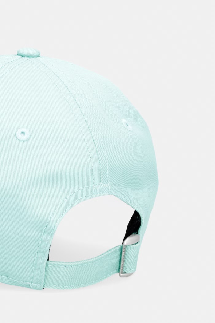 Akcesoria New Era czapka bejsbolówka bawełniana LE 920 NYY 60856361 turkusowy
