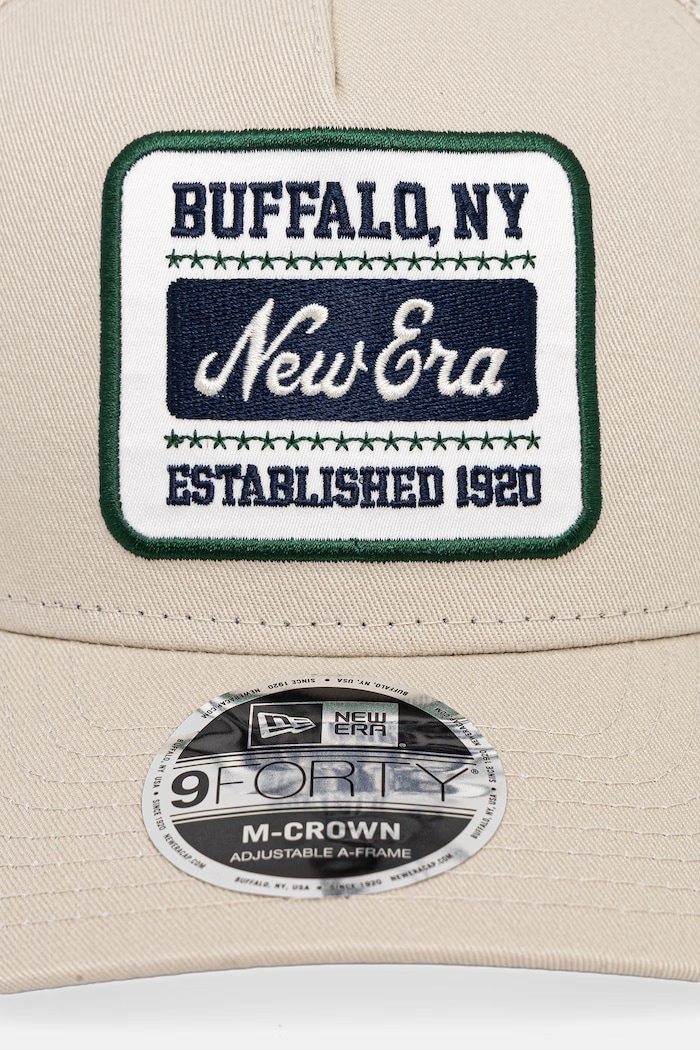New Era czapka z daszkiem trucker MULTI PATCH 940 MC 60856340 beżowy AW26