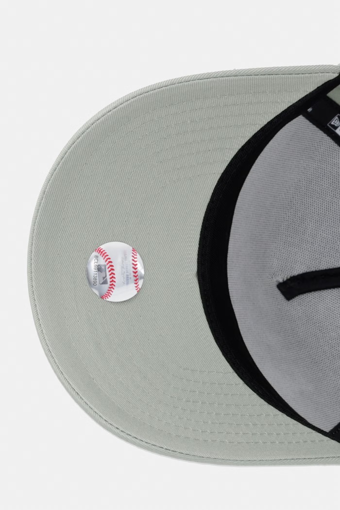 New Era czapka bejsbolówka bawełniana LE EFRAME NYY zielony 60856249