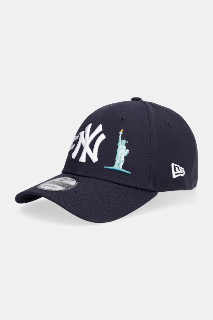 New Era czapka bejsbolówka bawełniana CITY ICON 940 NYY granatowy 60856324