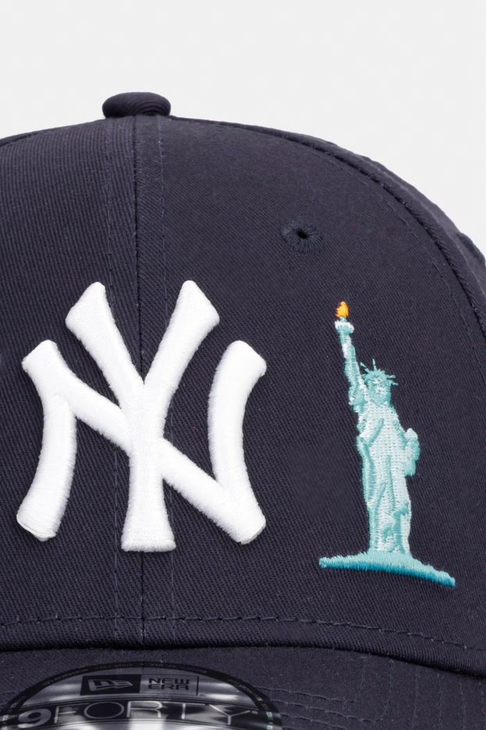 New Era czapka bejsbolówka bawełniana CITY ICON 940 NYY 60856324 granatowy AW26