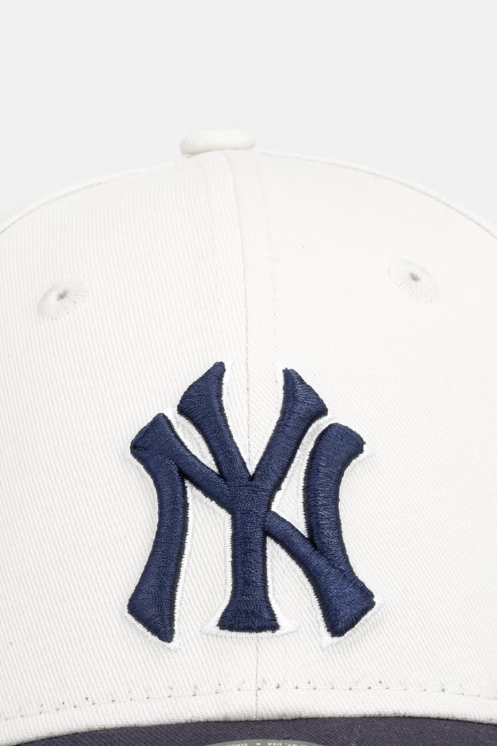 New Era czapka z daszkiem bawełniana WS PATCH 940 NYY 60856257 beżowy AW26