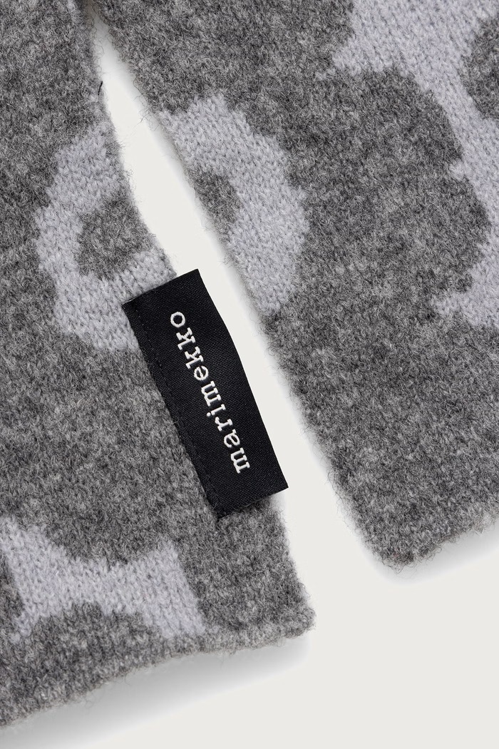 Marimekko Kominiarka damska z wełną 096222 szary AW26