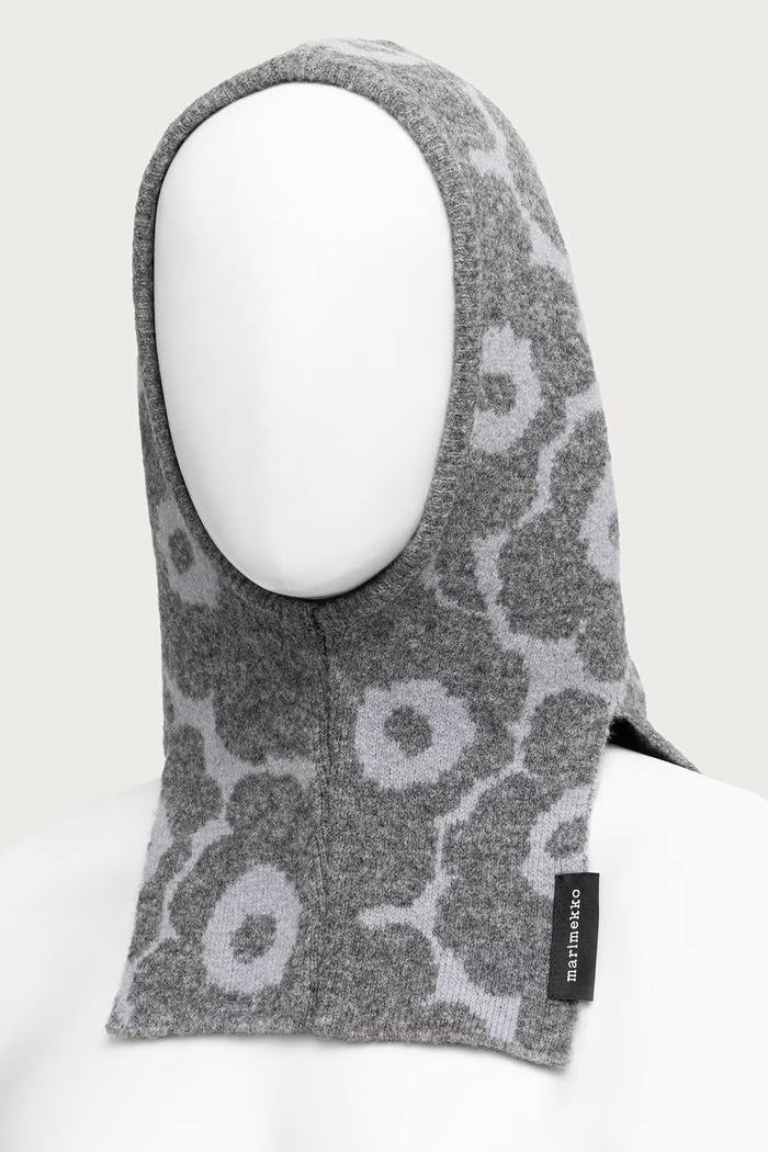 Akcesoria Marimekko Kominiarka damska z wełną 096222 szary