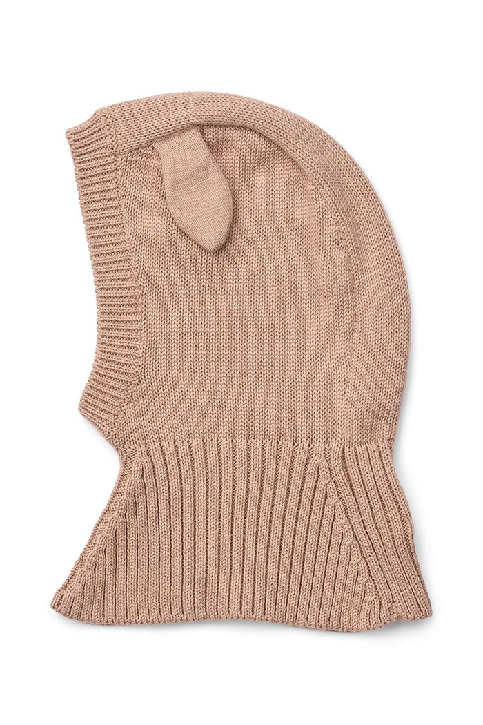 Liewood Balaklava otroška bombažna Hanibal Rabbit Balaclava LW20907.9BY2 roza AW26