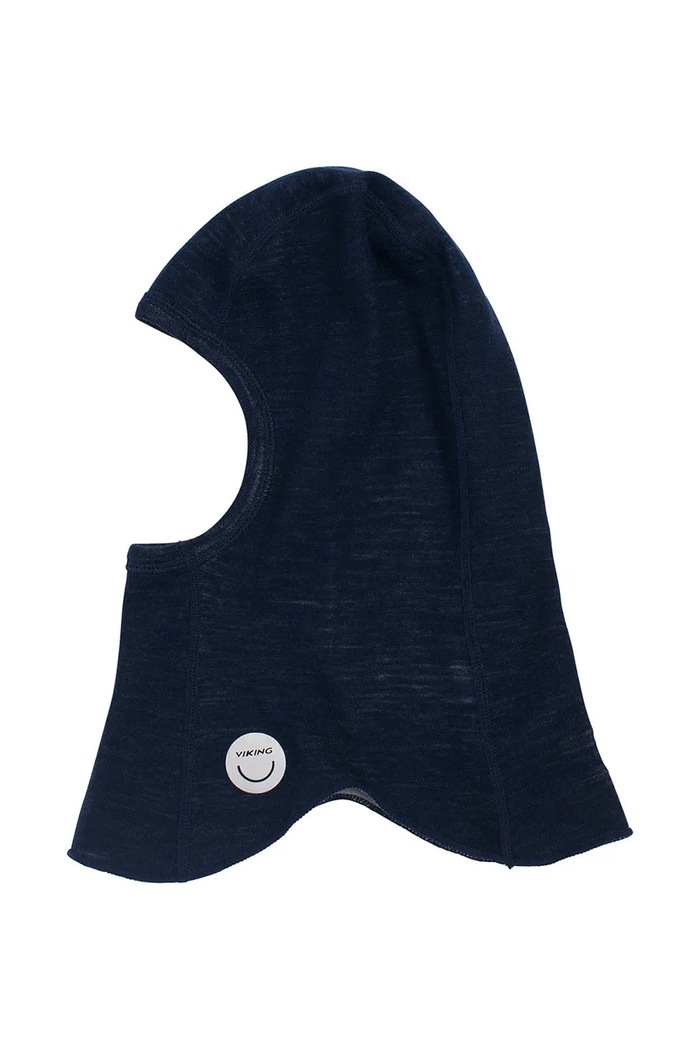 Viking Kids Balaklawa dziecięca z dodatkiem wełny Soft Merino Wool Balaclava granatowy 50.25580