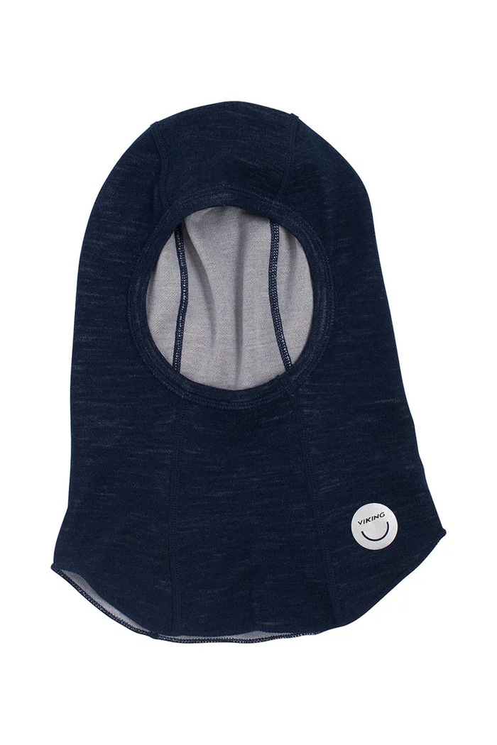 Viking Kids Balaklawa dziecięca z dodatkiem wełny Soft Merino Wool Balaclava 50.25580 granatowy AW26
