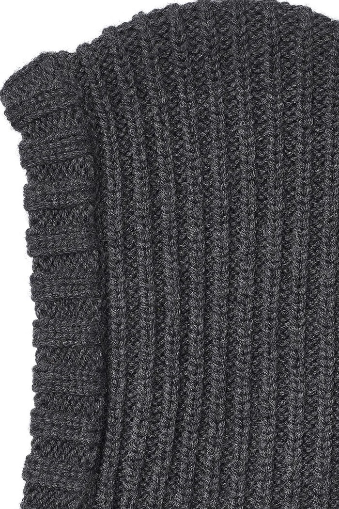Chłopiec Wheat Kominiarka dziecięca z wełny merino 7614.567 szary
