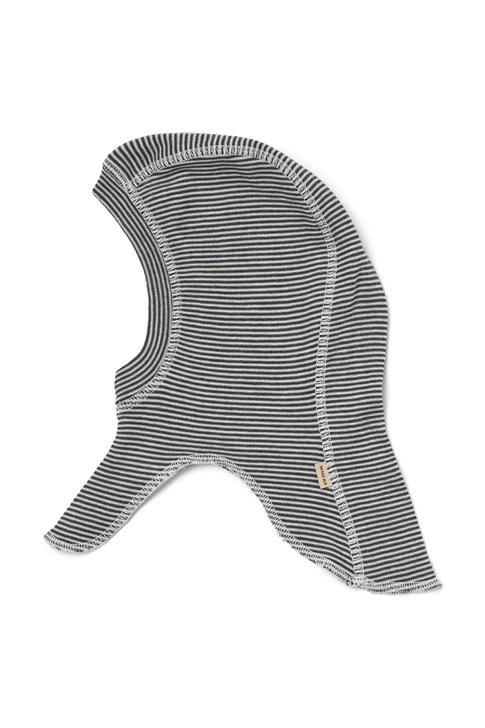 Wheat Kaptur dziecięcy z wełny 2-pack 5827.779.RWS granatowy AW26