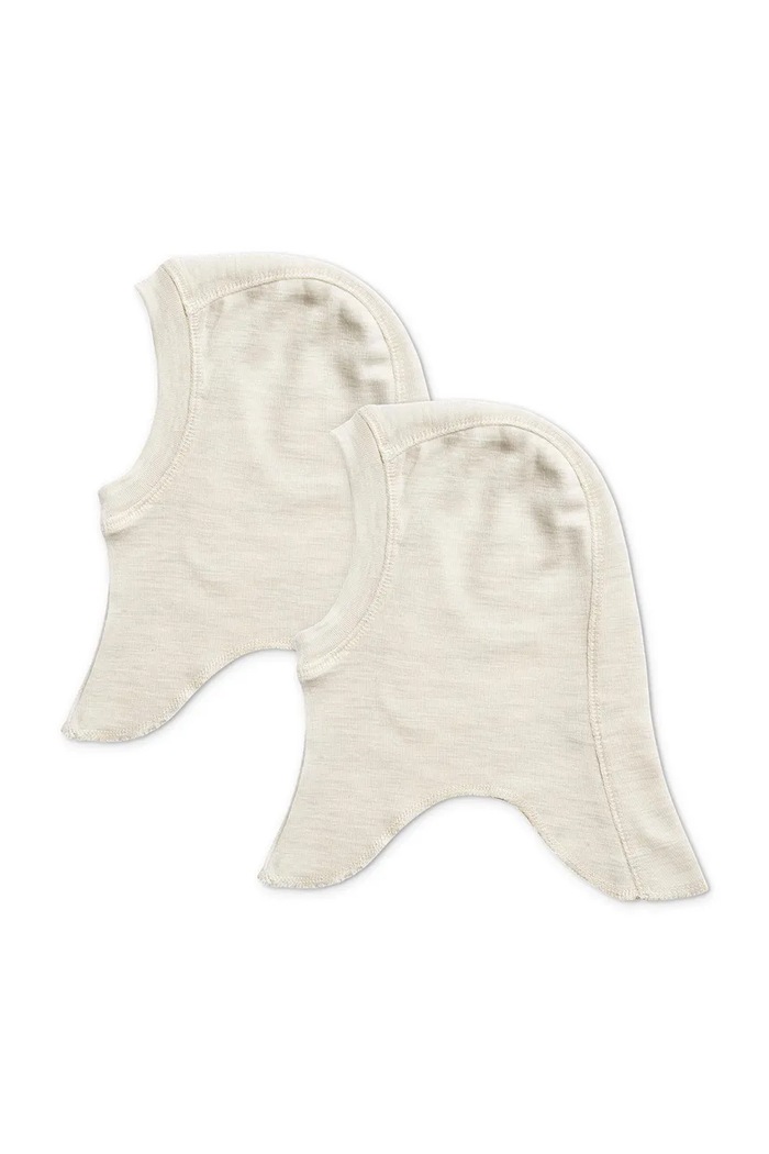 Wheat Kaptur dziecięcy wełniany 2-pack beżowy 5827.775.RWS