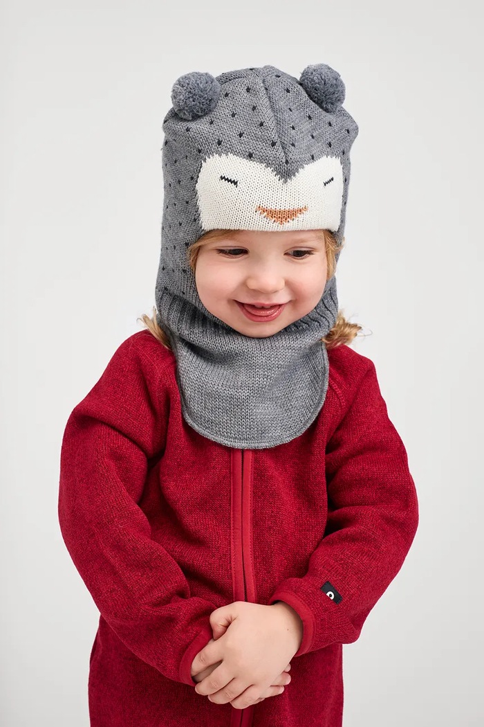 Reima Kominiarka dziecięca z wełną merino Ilmeet szary 5300372A.9BY2