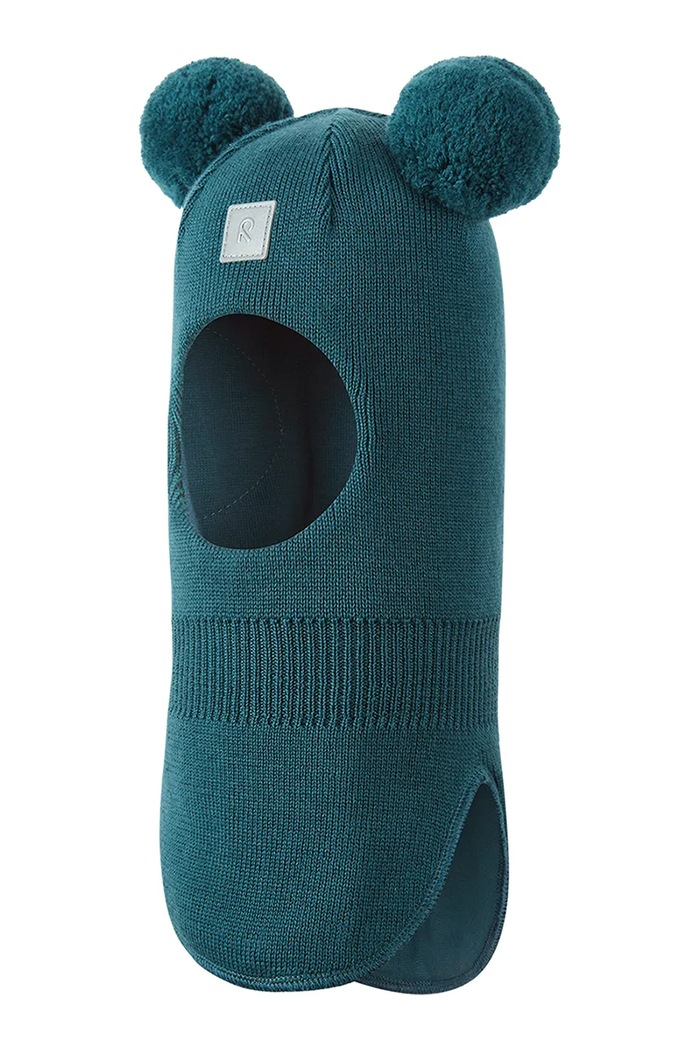 Reima Kominiarka dziecięca z wełny merino Vekkuli 5300333A.9BY2 turkusowy AW26