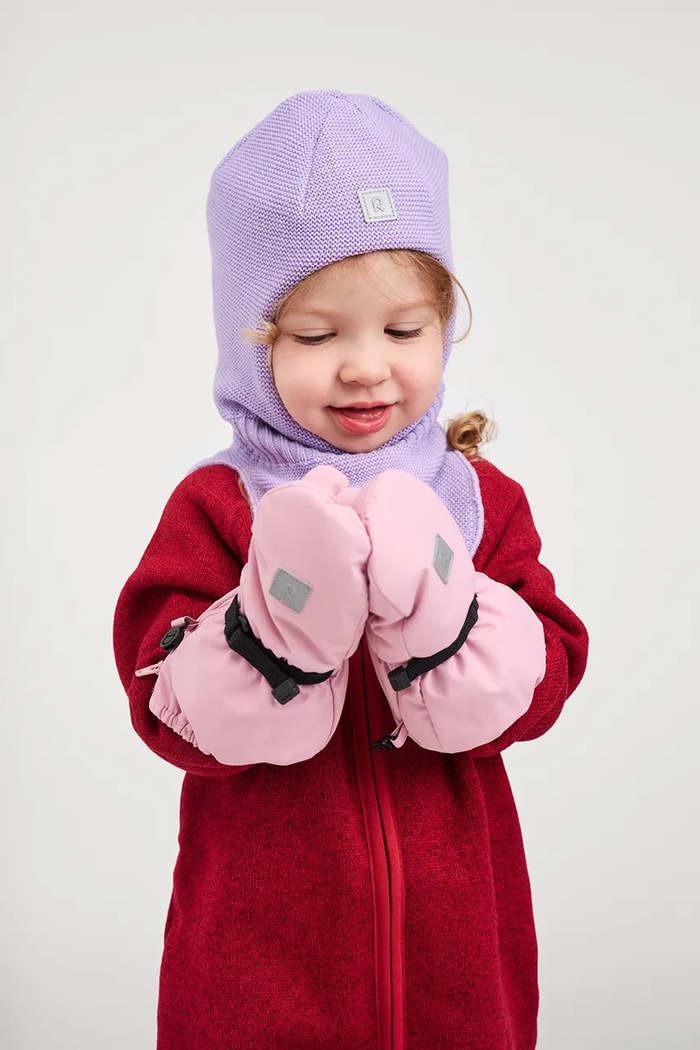 Kominiarka dziecięca z wełny merino Starrie Reima fioletowy 5300044C.9BY2