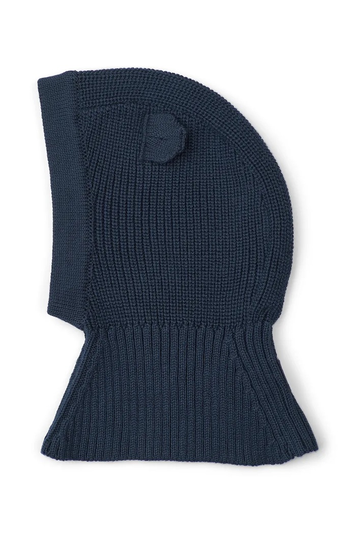 Liewood Balaklava otroška bombažna Hanibal Bear Balaclava mornarsko modra LW20101.9BY2