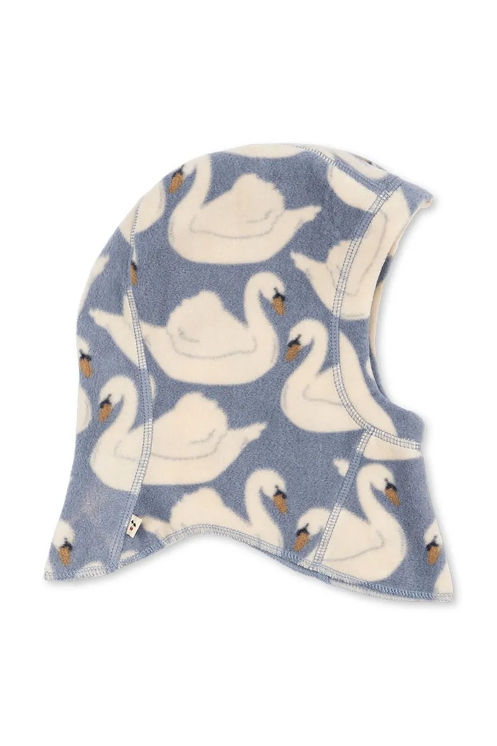 Konges Sløjd kukla detská fleecová TAVI FLEECE BALACLAVA GRS KS105772.9BY2 modrá AW26
