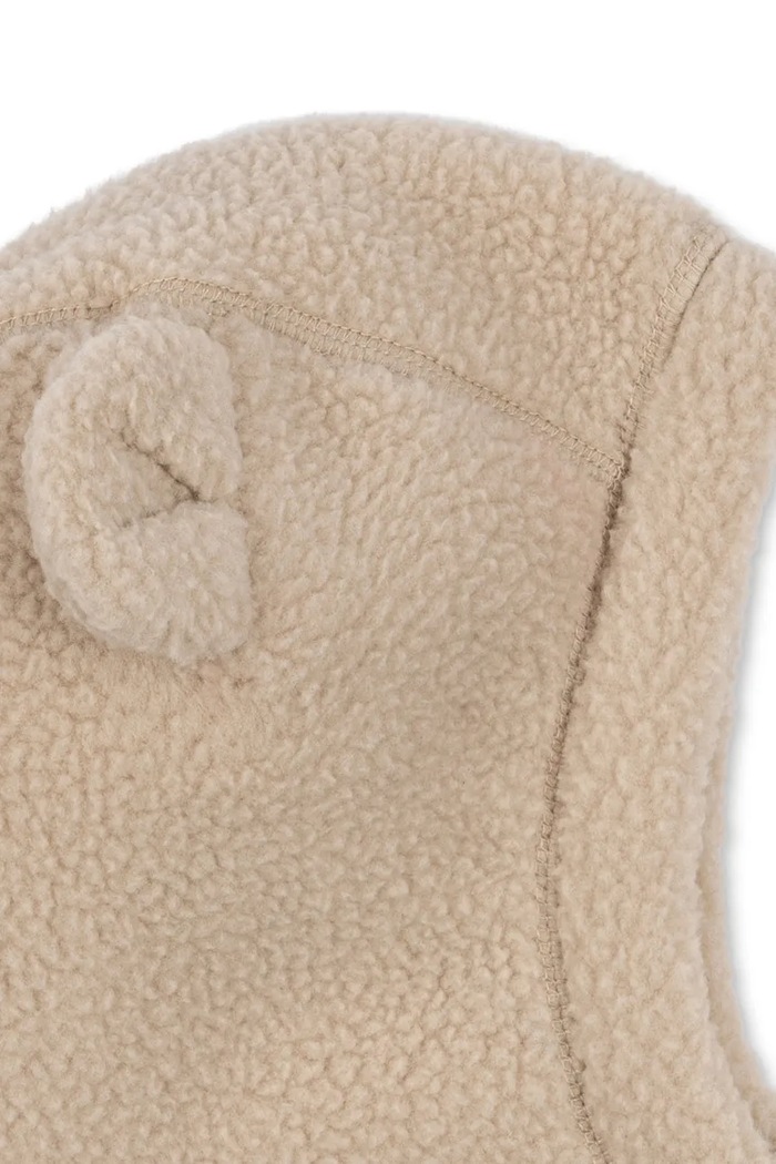 BIMBA Konges Sløjd passamontagna per bambini in pile SAFA HELMET GRS KS105768.9BY2 beige