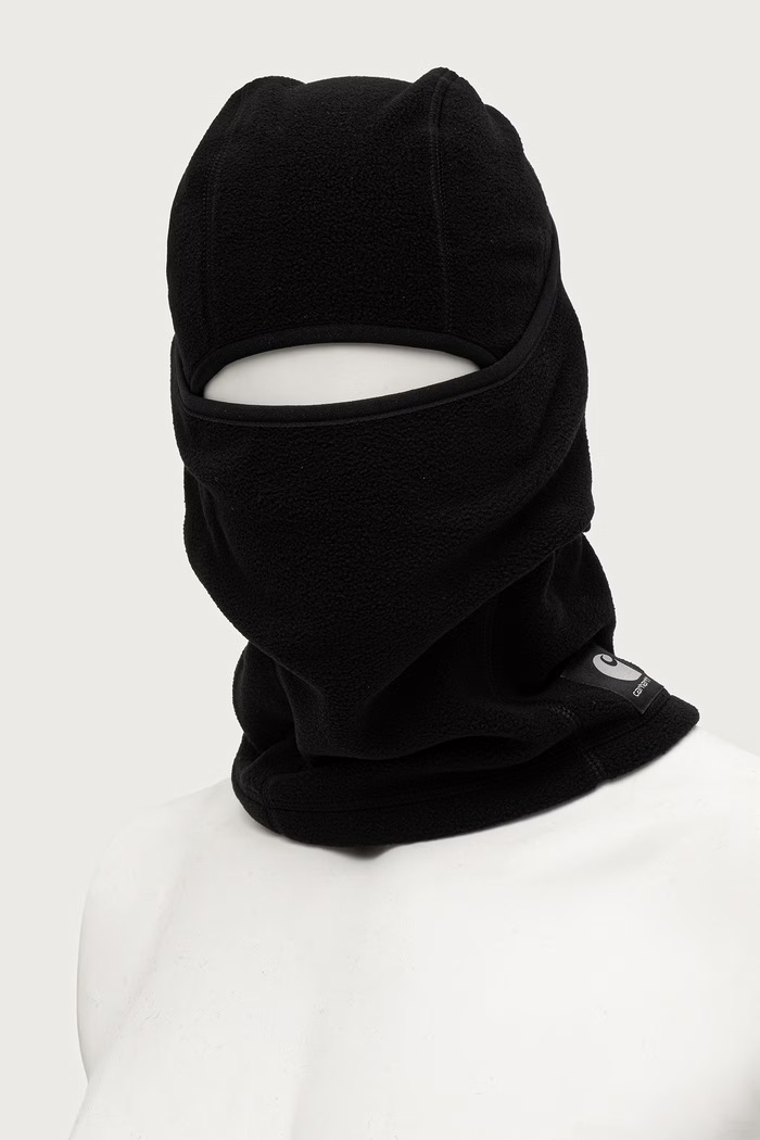 Carhartt WIP Blevin Mask kukla fleecová pánska I037096 čierna AW26