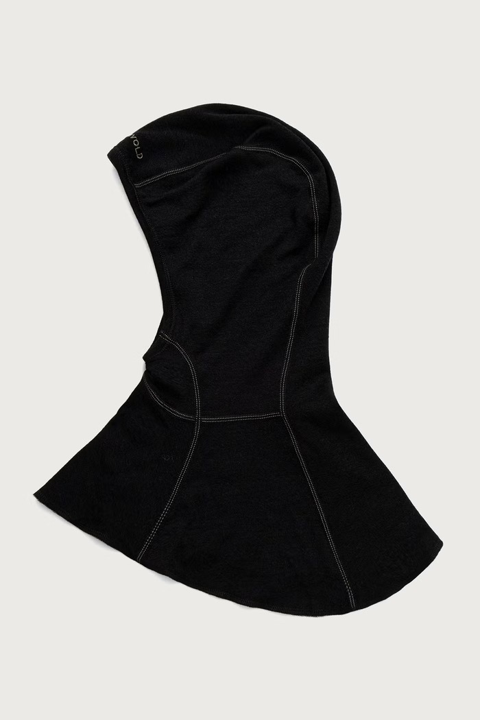 Devold Kominiarka z wełny merino Expedition Merino czarny PDGO.155.817.A