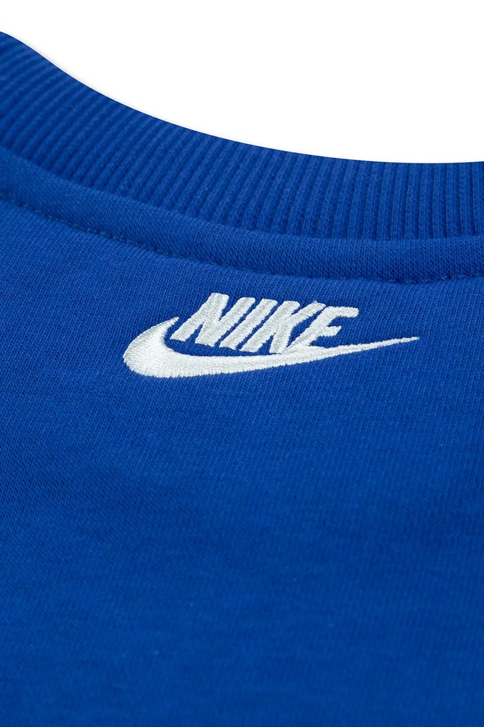 Трикотажний комплект дитячий з бавовною Nike блакитний 86P205