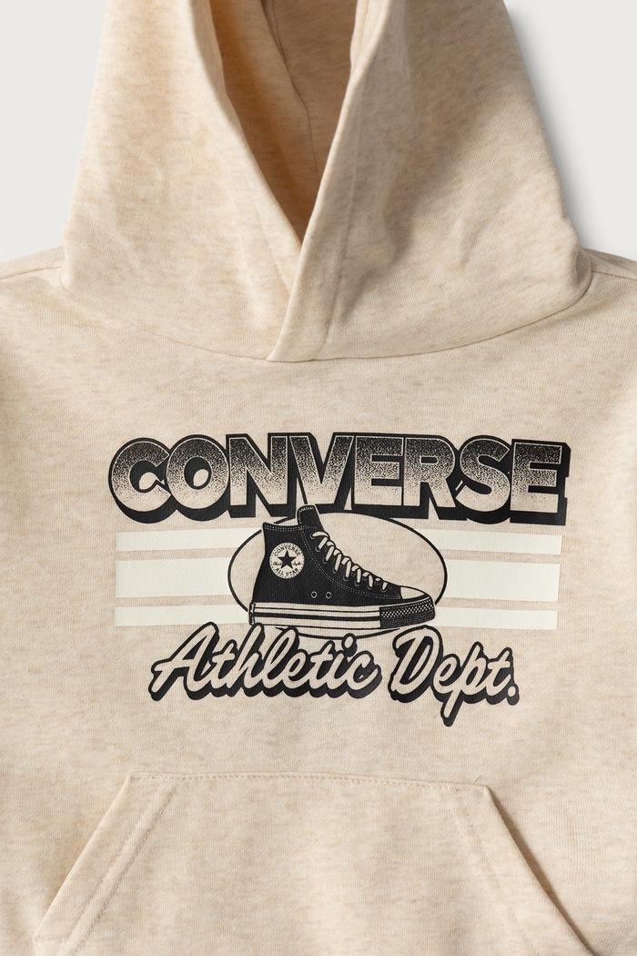 Chłopiec Converse Komplet dresowy dziecięcy z bawełną 8CH949.9BY2 czarny
