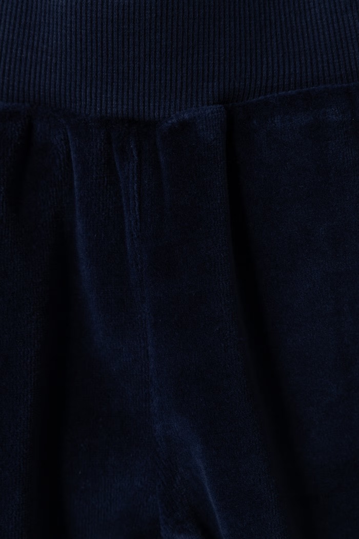 Komplet dresowy niemowlęcy z bawełną Guess I6YG19.K6487.9BY2 granatowy
