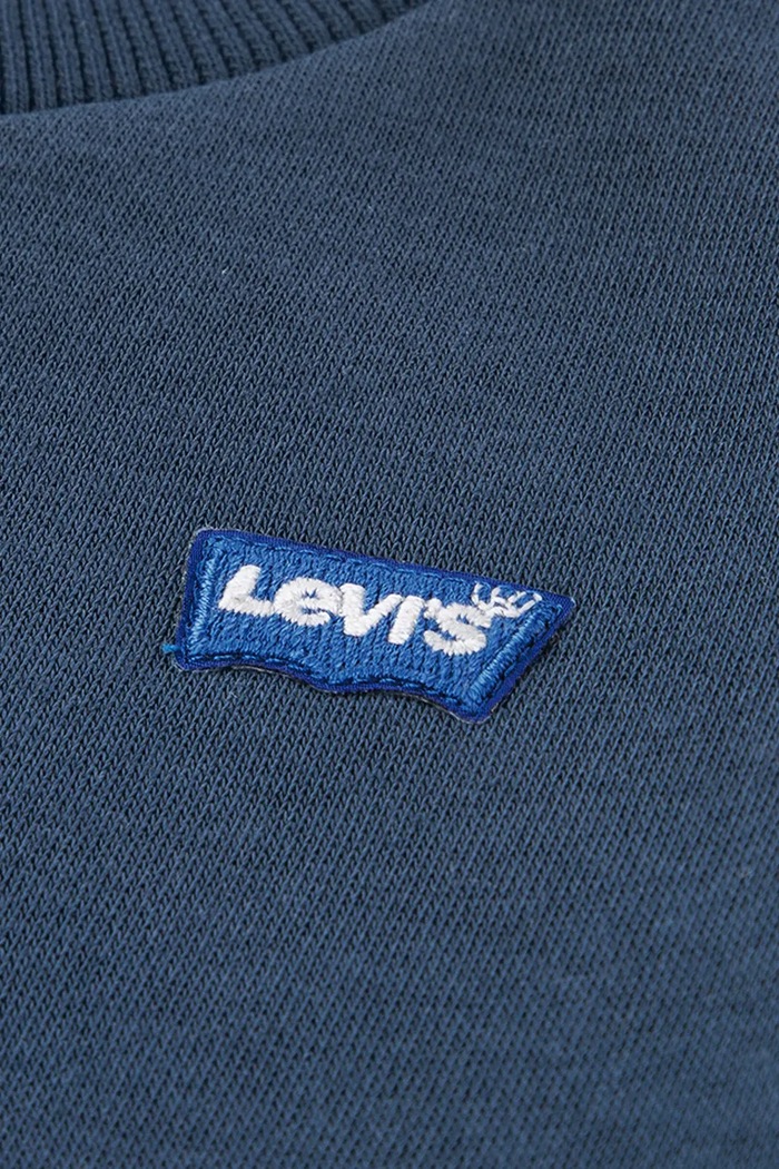 Dečki Levi's komplet trenirke otroški z bombažem HOODIE & JOGGER SET 9EP012 mornarsko modra