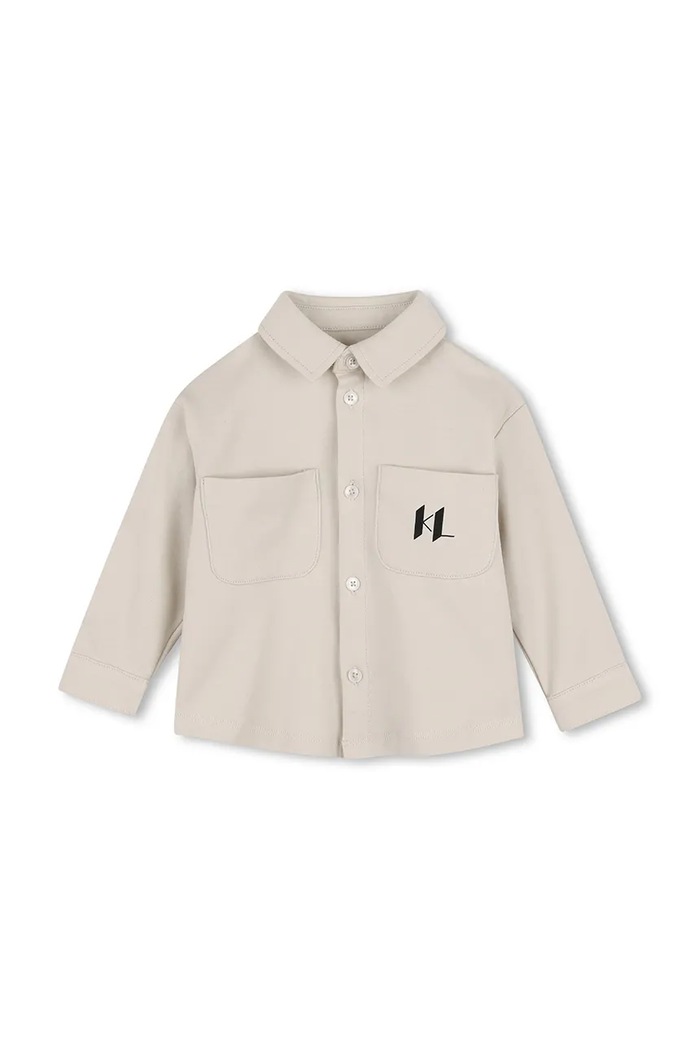 Момче Karl Lagerfeld Ежедневен комплект за бебе с памук Z31484.86.108 бежов