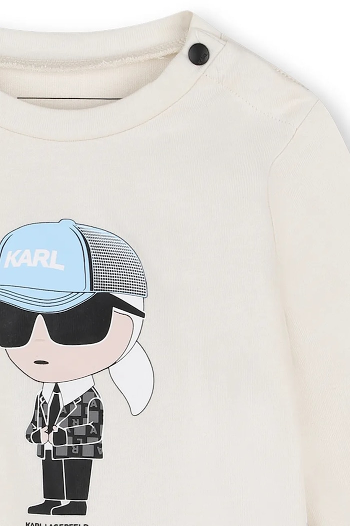 Karl Lagerfeld Ежедневен комплект за бебе с памук Z31484.86.108