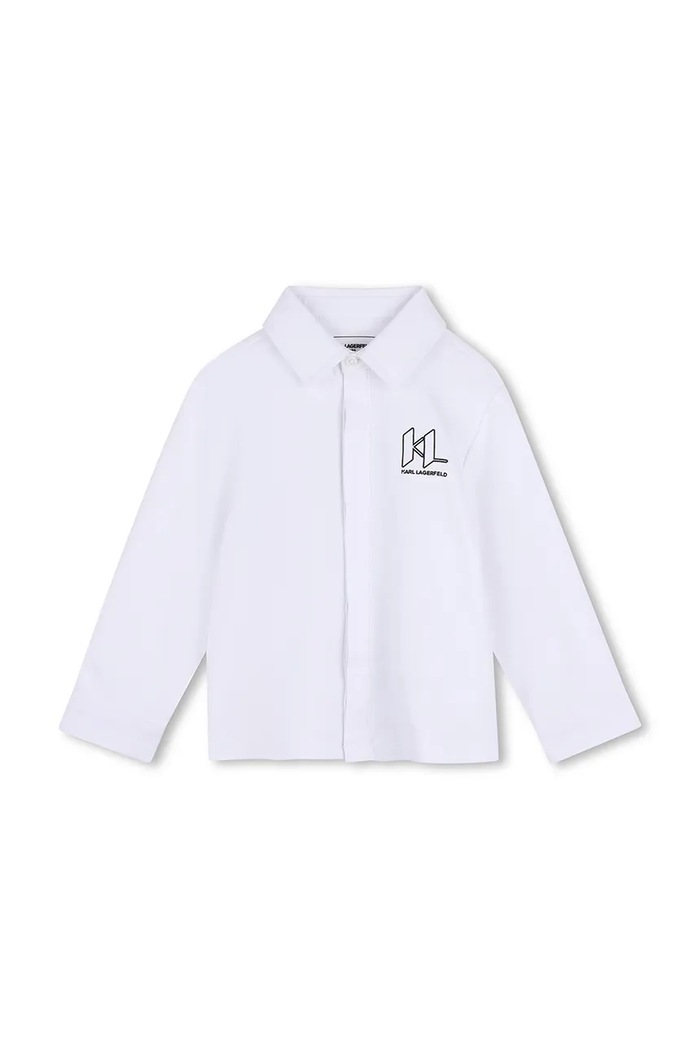 Момче Karl Lagerfeld комплект за деца от памук Z31486.86.108 черен