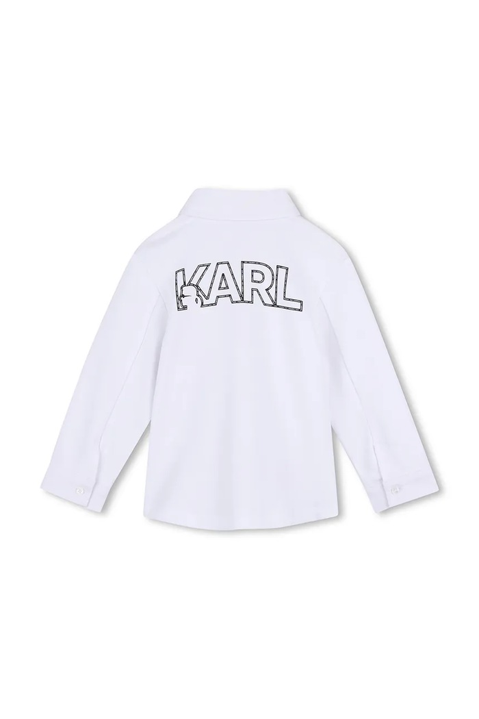 Karl Lagerfeld комплект за деца от памук черен Z31486.86.108
