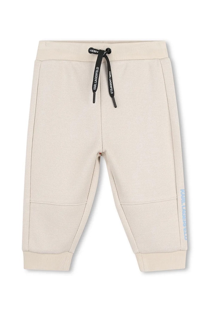 Спортен комплект анцуг за бебе с памук Karl Lagerfeld син Z31487.86.108