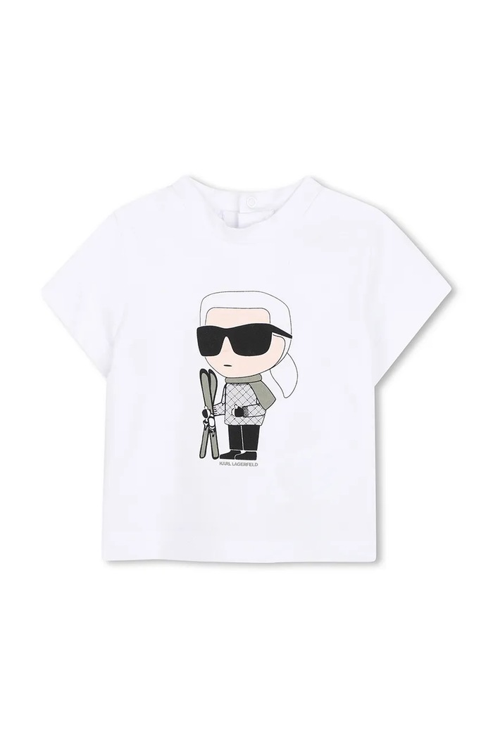 Karl Lagerfeld καθημερινό σετ παιδικό με βαμβάκι Z31492.86 μαύρο