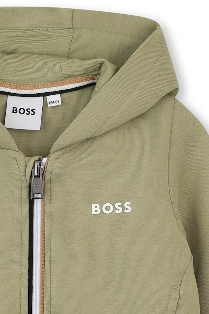 Спортен комплект анцуг за бебе с памук BOSS зелен J53511.86.94