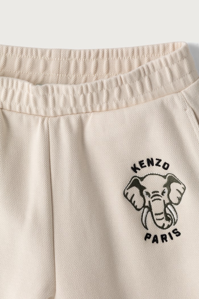 Chlapec Kenzo Kids Tepláková súprava detská s bavlnou K62024.114.150 béžová