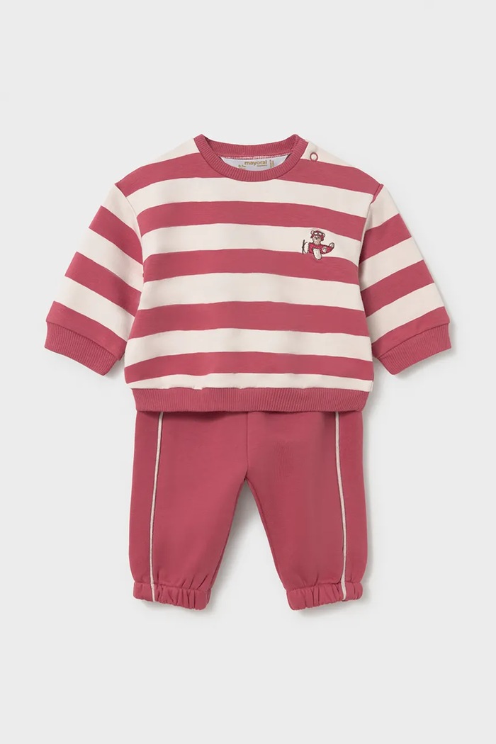 Mayoral Newborn трикотажний комплект для немовлят з бавовною 2682.1N.Newborn.9BY2 червоний AW26