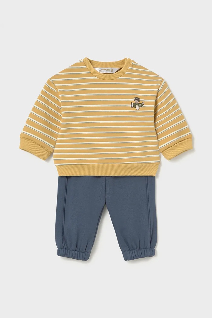 Mayoral Newborn трикотажный комплект для младенцев с хлопком 2682.1N.Newborn.9BY2 мультиколор AW26