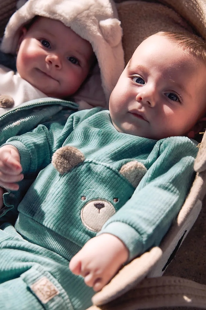 Mayoral Newborn комплект на каждый день для младенцев с хлопком бирюзовый 2669.1F.Newborn.9BY2