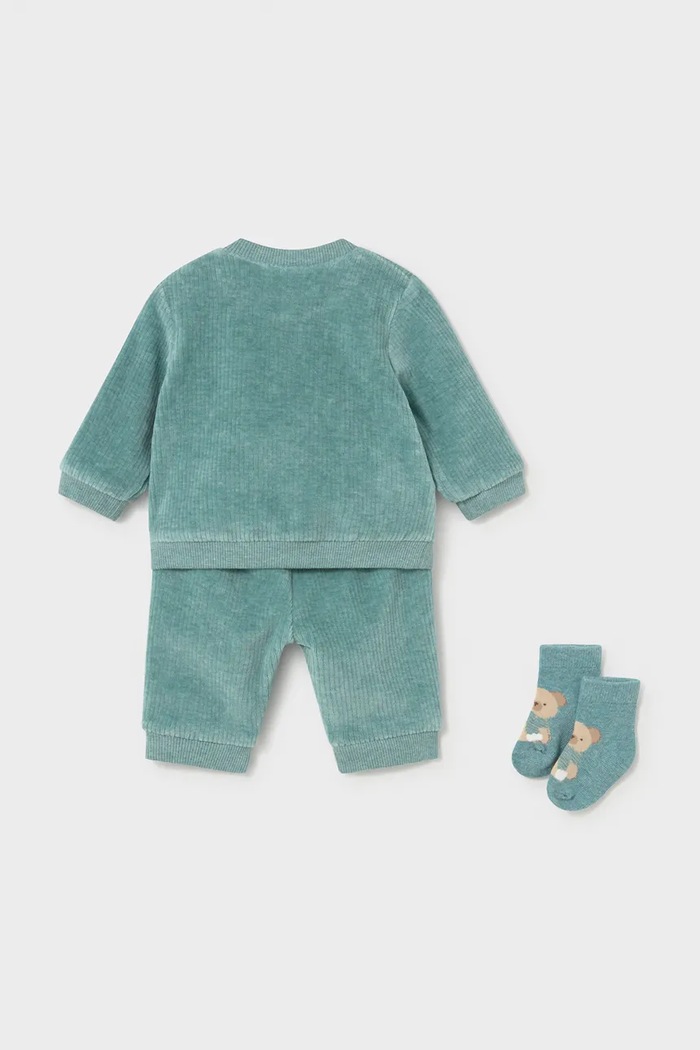 Mayoral Newborn комплект на каждый день для младенцев с хлопком 2669.1F.Newborn.9BY2 бирюзовый AW26
