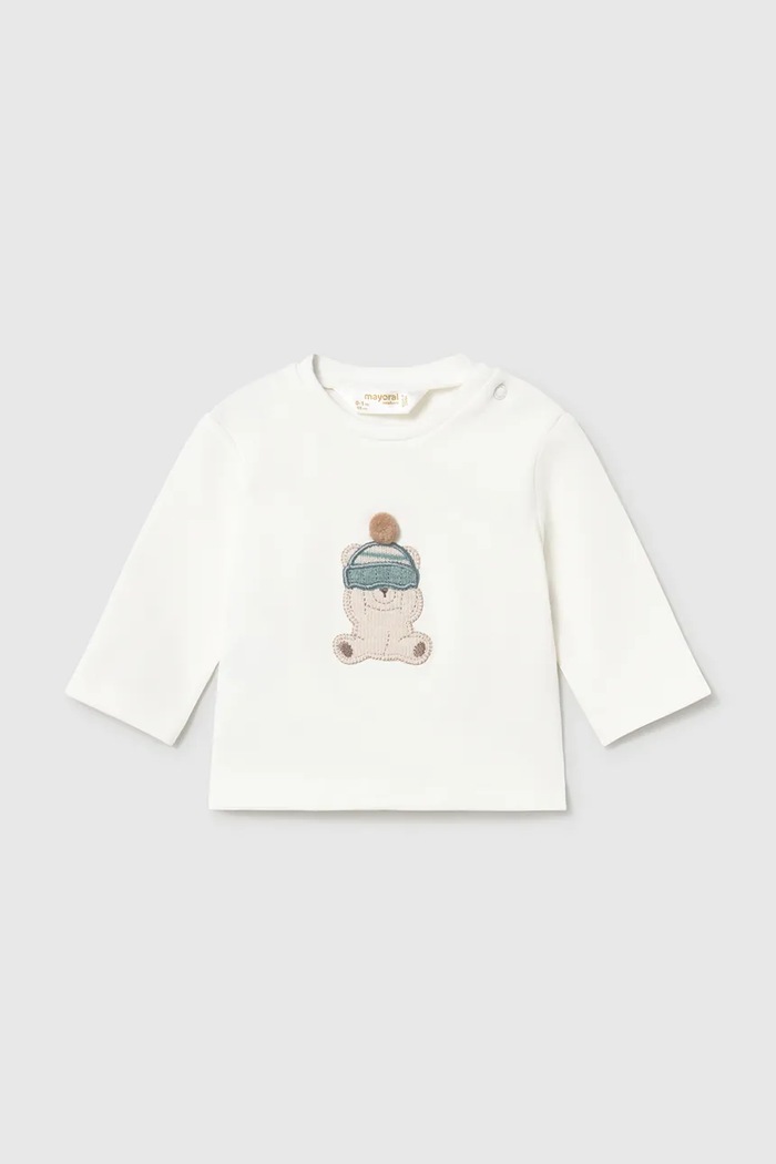 Mayoral Newborn Комплект за бебе с памук 2668.1F.Newborn.9BY2 тюркоазен AW26