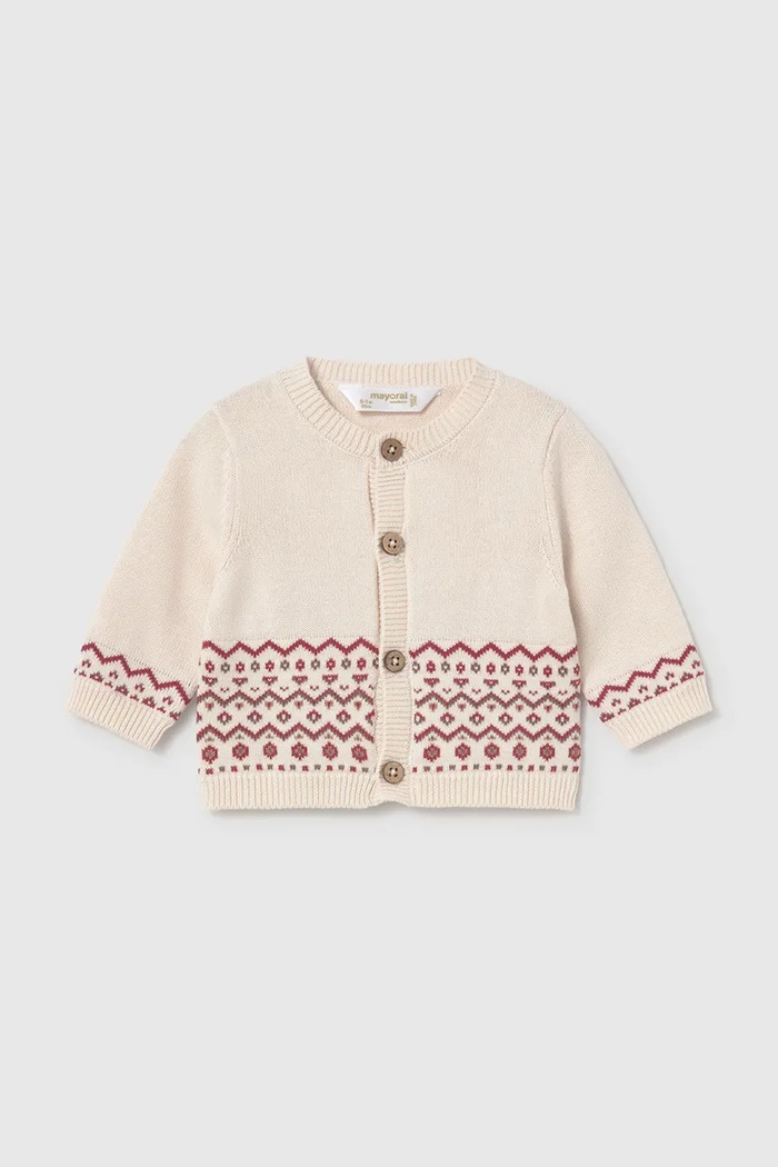 Хлопчик Mayoral Newborn комплект на кожен день для немовлят бавовняний 2609.1H.Newborn.9BY2 червоний