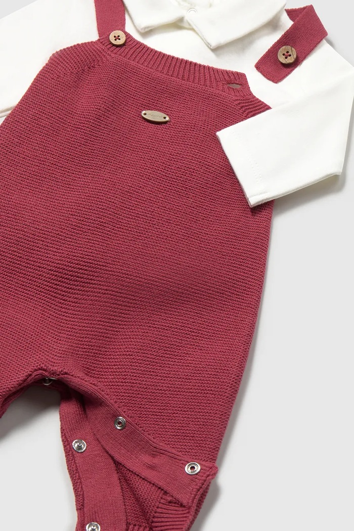 Mayoral Newborn комплект на кожен день для немовлят бавовняний 2609.1H.Newborn.9BY2 червоний
