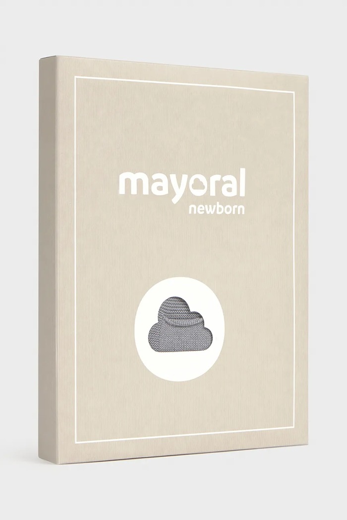 Denná súprava dojčenská bavlnená Mayoral Newborn 2505.1B.Newborn.9BY2 sivá