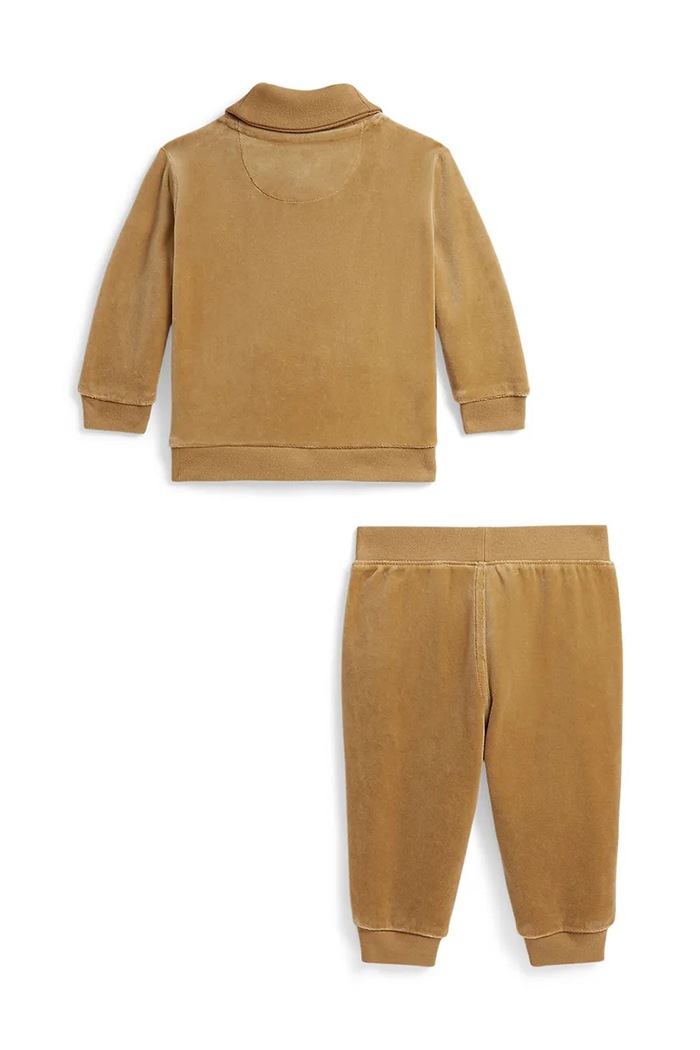 Polo Ralph Lauren Tuta per neonati con cotone 320B27188002 marrone AW26
