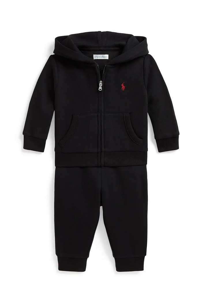 Polo Ralph Lauren Komplet za djecu s pamukom crna 320879018503